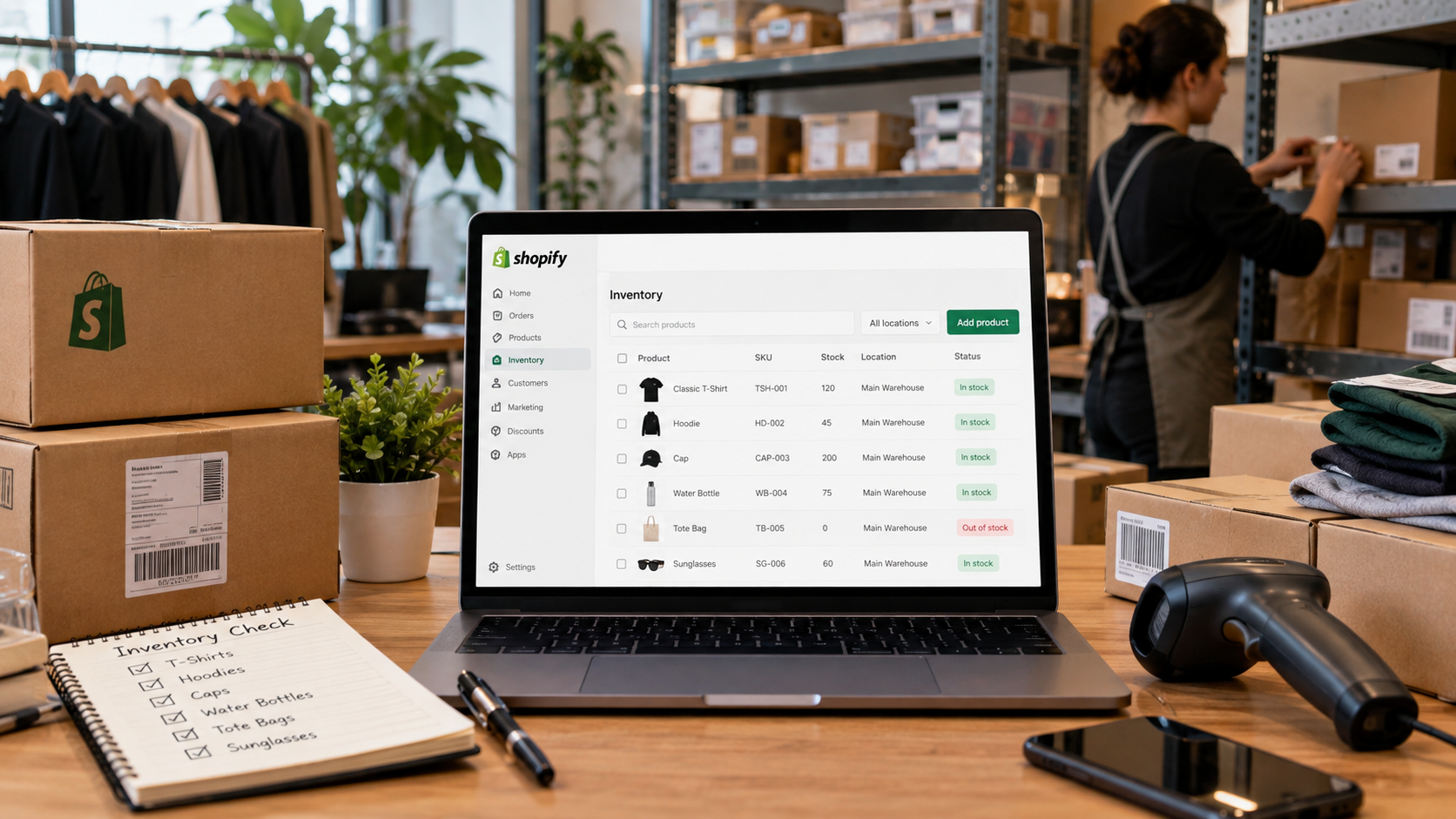 How Shopify Inventory Management Works for Ecommerce and Retail Businesses