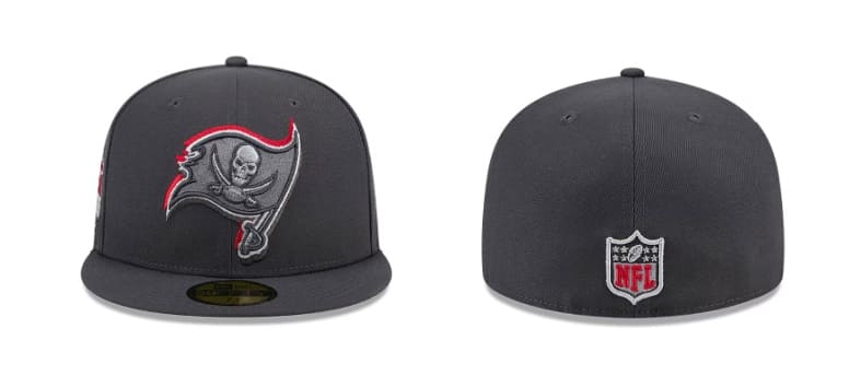 Tampa Bay Buccaneers New Era Official 2024 NFL Hat