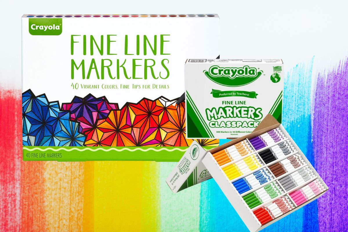 Unleash Your Creativity: Crayola Fine Line Markers for Precision Art
