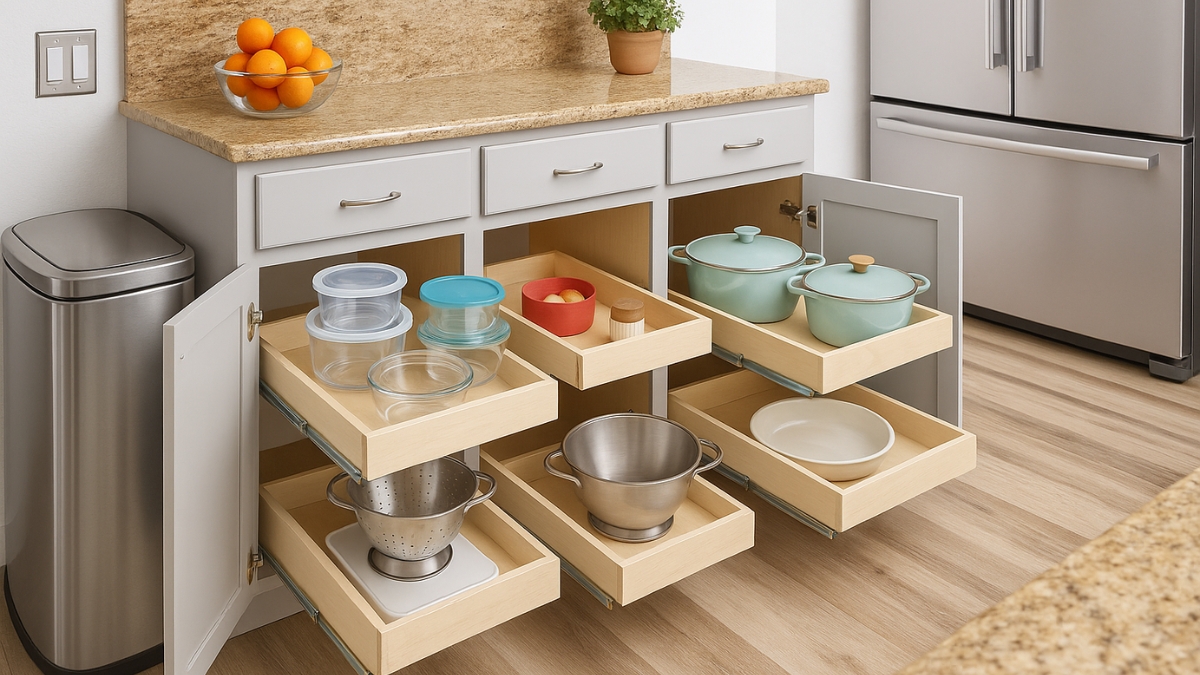 Slide-A-Shelf Slide Out Cabinet Shelf – The Storage Hack You Didn’t Know You Needed