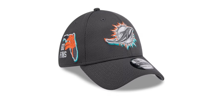 Miami Dolphins New Era Official 2024 NFL Hat