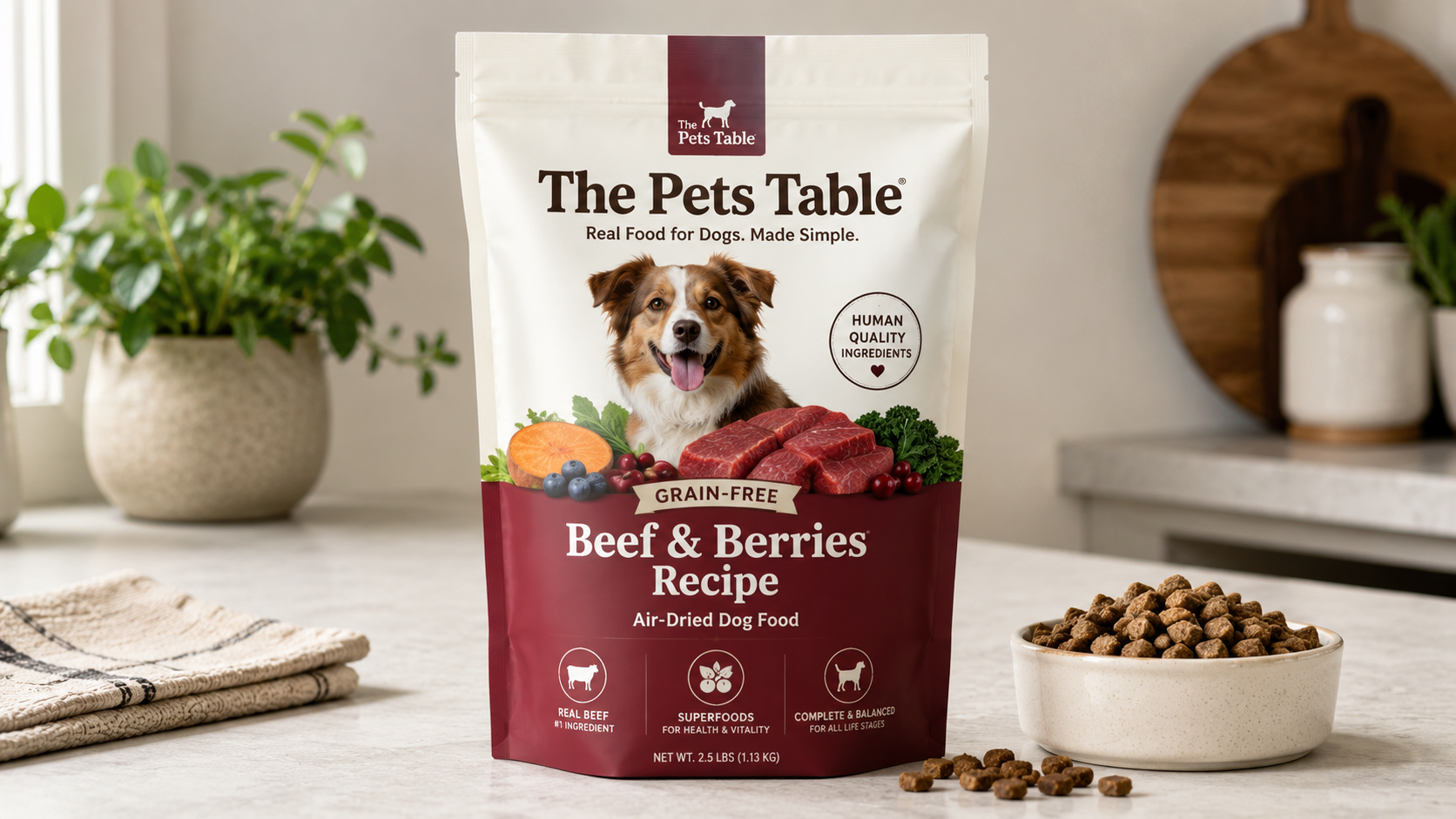 What Dog Owners Should Know About The Pets Table Beef & Berries