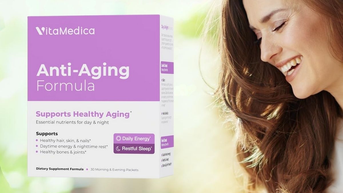 VitaMedica Anti-Aging Formula: 4-in-1 Health and Beauty Supplement