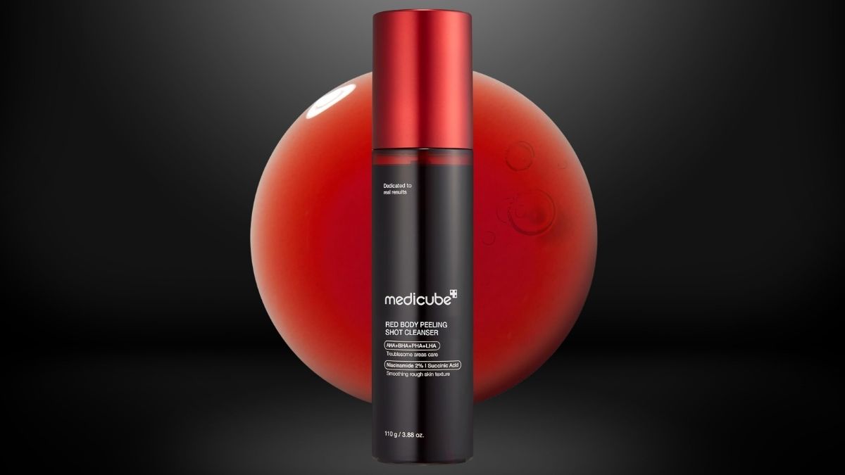 Medicube Red Body Peeling Shot: Transform Rough Skin with 32% Multi-Acid Formula