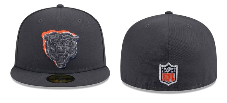 Chicago Bears New Era Official 2024 NFL Hat