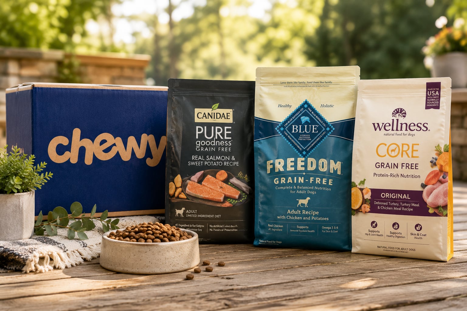 How Grain-Free Dog Food on Chewy Helps Support Healthy Skin and Coat