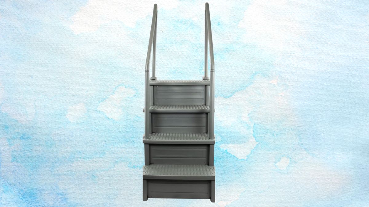 How the Aqua Select Anti-Slip In-Pool Steps Improve Safety and Comfort in Above-Ground Pools