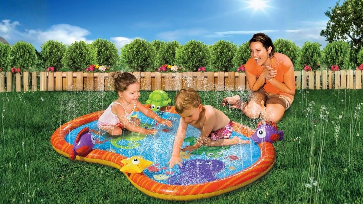 BANZAI Ocean Adventure Splash Pad: A Safe Summer Water Toy for Toddlers
