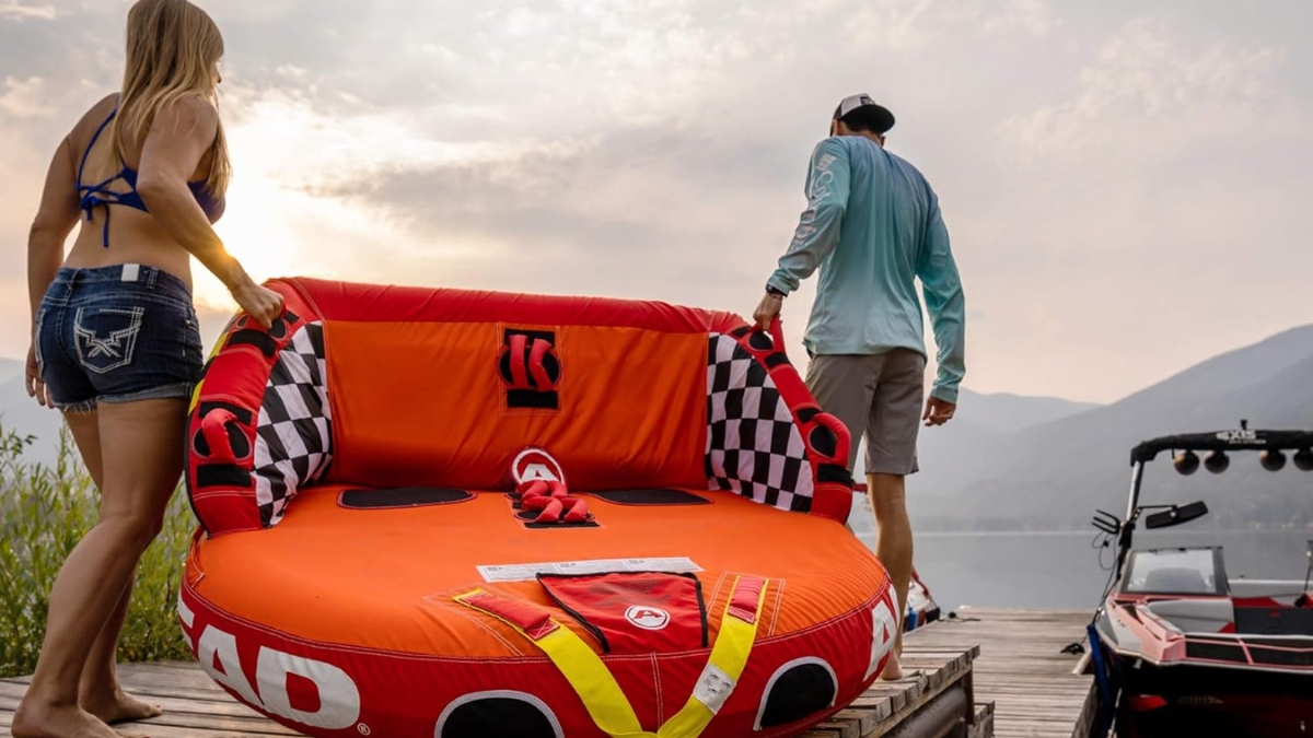 The Airhead Mable Towable Tube That Gets Everyone Begging for Another Turn