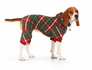 Merry Makings Tartan Plaid Playsuit for Cats and Dogs