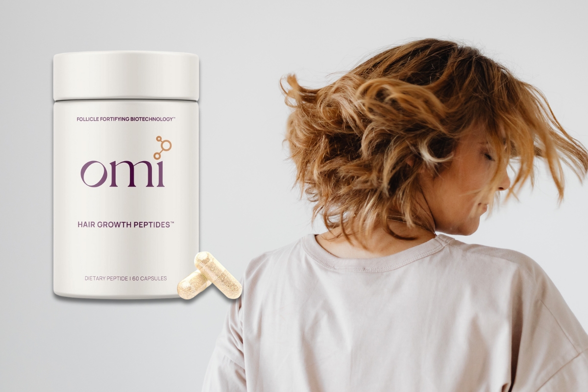 What the OMI WellBeauty Hair Growth Peptides Can Do For Your Thinning Strands