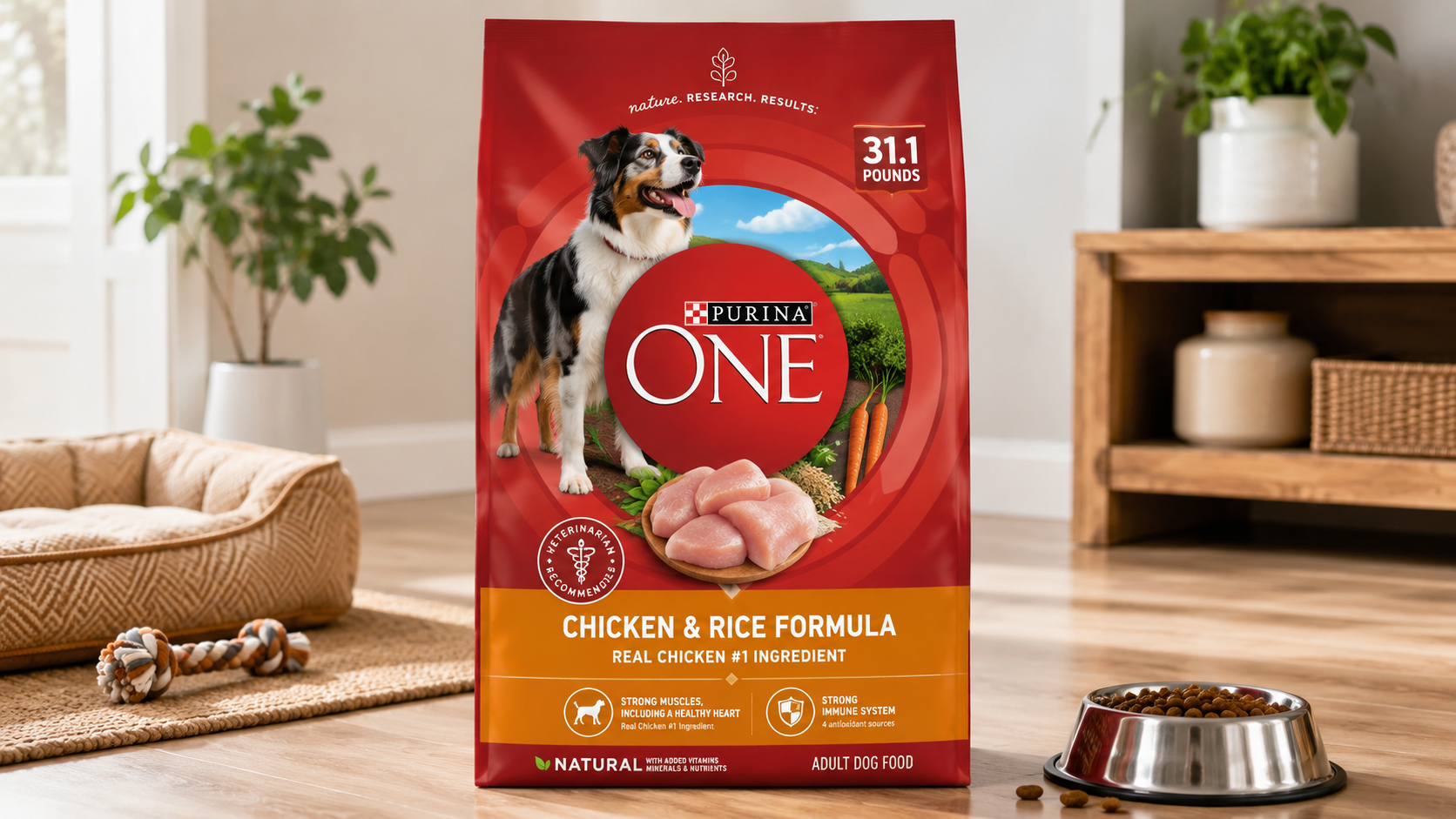 Why Purina ONE Chicken & Rice Formula Dry Dog Food May Suit Adults