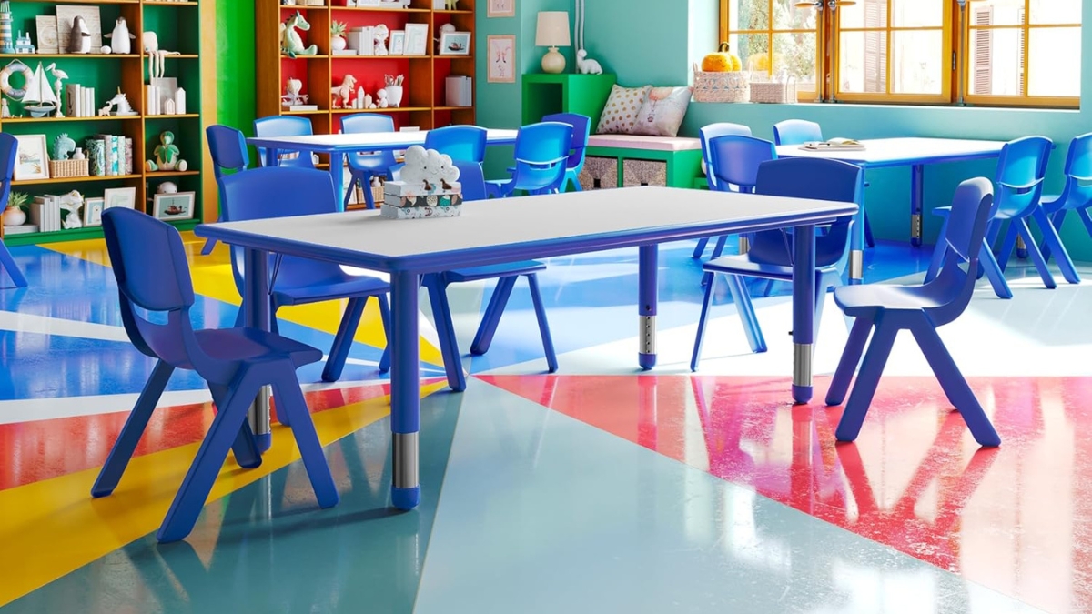 This Flash Furniture Kids Activity Table Is Every Parent’s Dream Setup