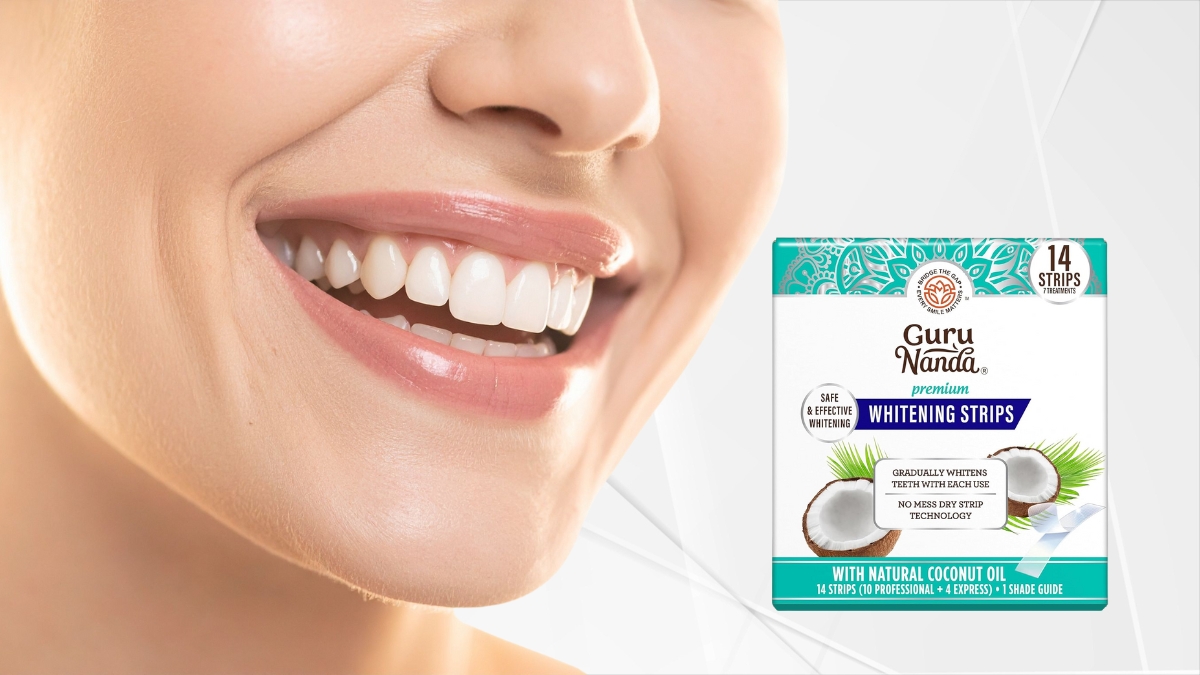 How GuruNanda Teeth Whitening Strips Help You Whiten Teeth at Home