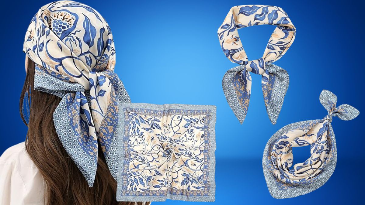 RIIQIICHY Satin Hair Scarf: Affordable Overnight Protection for Curly Hair
