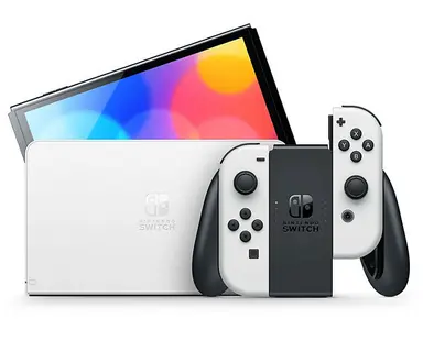 Nintendo Switch - OLED Model - White Joy-Con