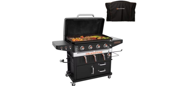 Blackstone 36-Inch Griddle W/Air Fryer & Cover