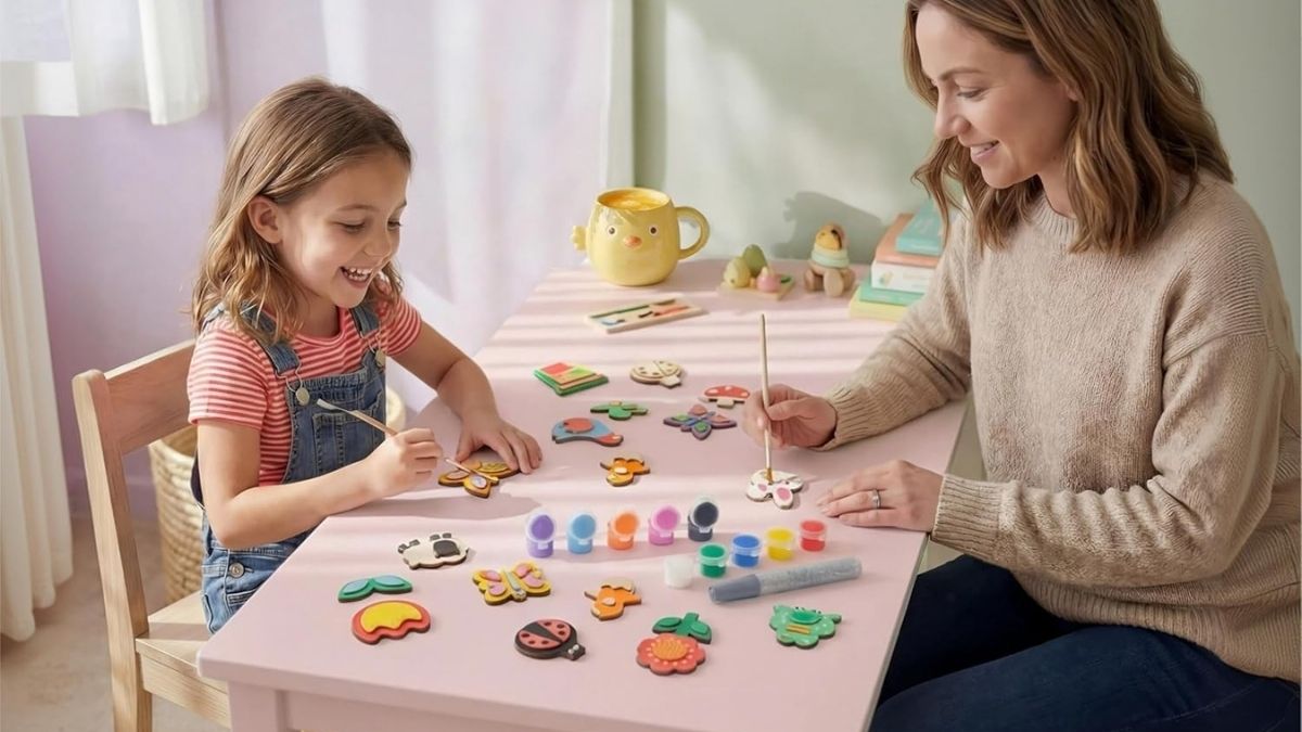 JOYIN Wooden Magnet Painting Kit: A Creative, Budget-Friendly Craft Activity You Can Rely On
