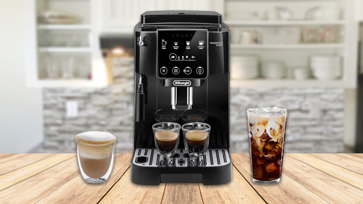 The DeLonghi Magnifica Start Is Basically a Coffee Shop at Home