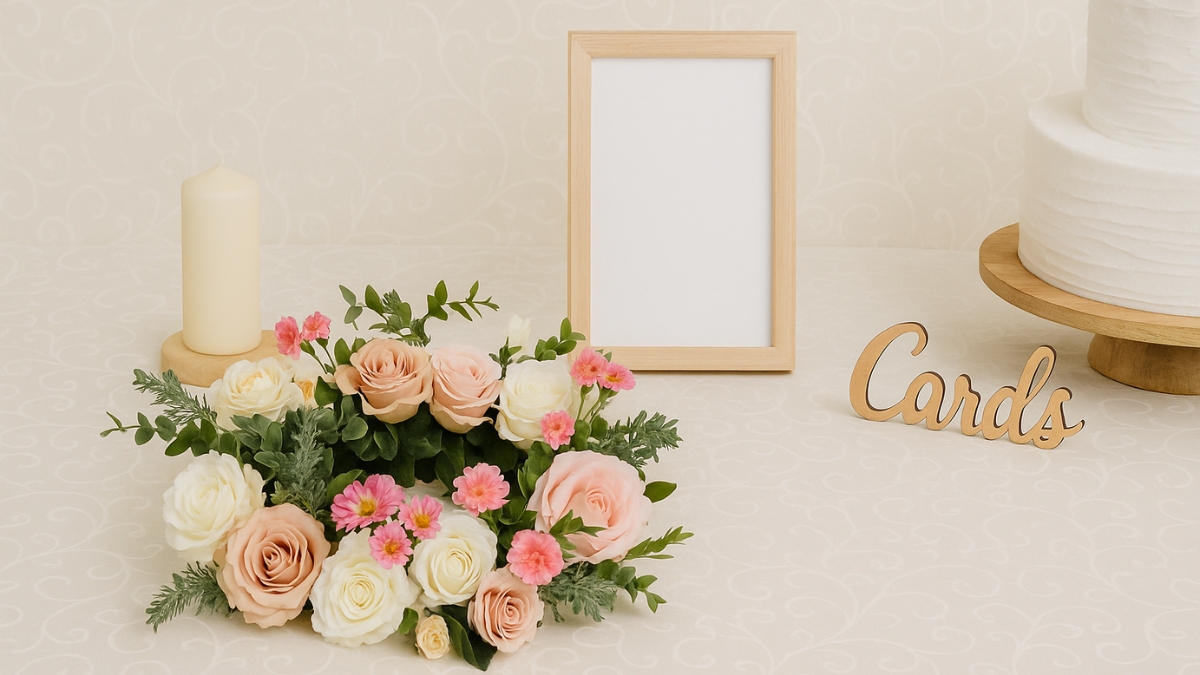 This Artificial Flower Wreath Took My DIY Setup to the Next Level