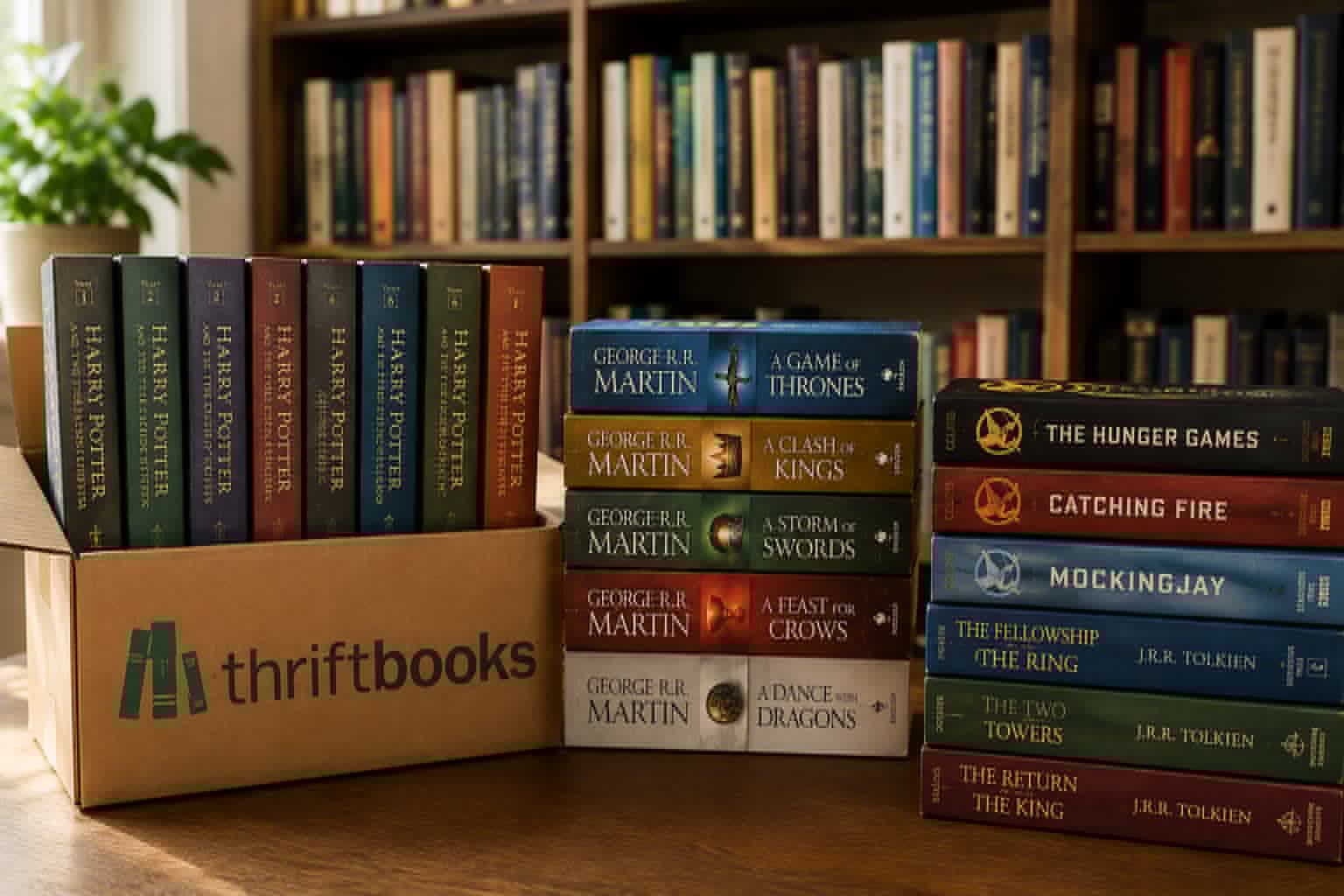 How Book Series on ThriftBooks Help You Complete Your Favorite Collections