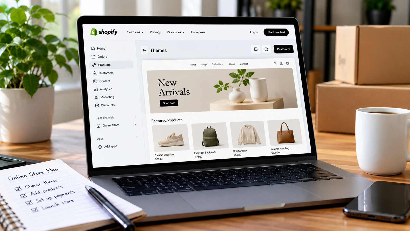 How Shopify Online Store Builder Works for Beginners and Small Businesses