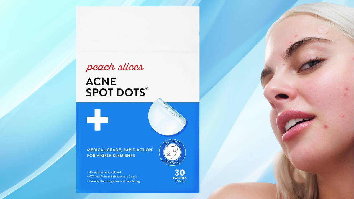 This Is How Peach Slices Acne Spot Dots Work Overnight On Annoying Breakouts