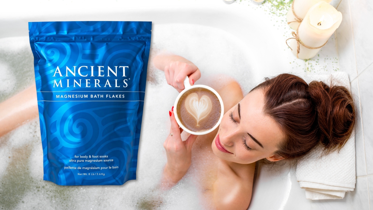 What Ancient Minerals Magnesium Bath Flakes Can Do For Your Stress And Tired Muscles