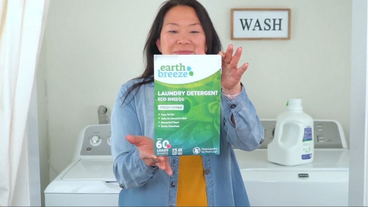 Earth Breeze Laundry Detergent Sheets Fresh Scent: Plastic-Free Revolution for Your Laundry