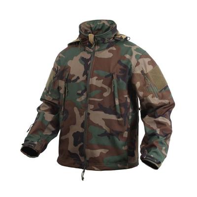 "Rothco Men's Jackets Special Ops Tactical Soft Shell Jacket Woodland Camo M 9906-WoodlandCamo-M"