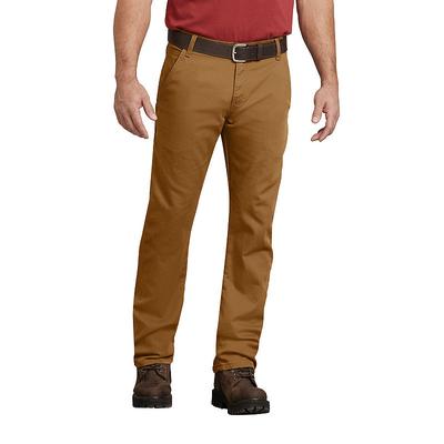 "Dickies Tough Max "" DP802 Duck Carpenter Pant, Mens, Size 36x32, Brown"