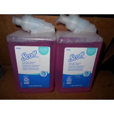 Scott Brand(kleenex)liquid Foam Hand Soap W/ Moisturizers (91552)pink- 2 Refills