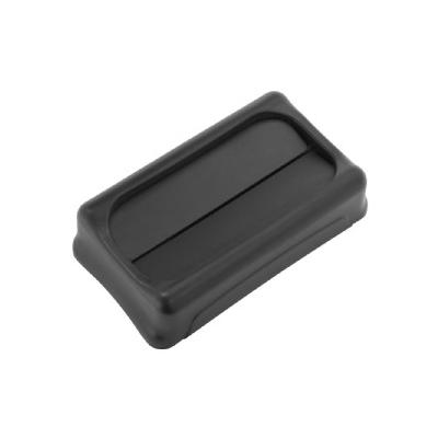 Trash Can Lid: Rubbermaid Trash Can Lid, Black