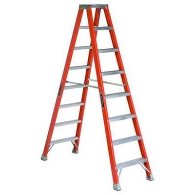 Louisville Ladder FM1508 Fiberglass Twin Front Ladder, 8-Feet, 300-Pound Duty Rating
