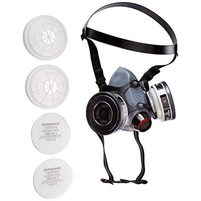 5500 Series Half Mask with 2 Organic Vapor Cartridges, 2 N95 Filters & 2 Filter Cover, Size Medium