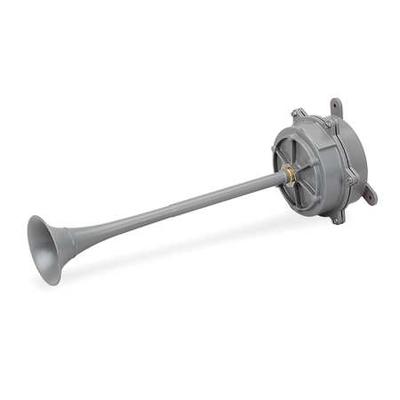 FEDERAL SIGNAL 55-120-1 Resonating Horn,120VAC,0.75 AC,Gray