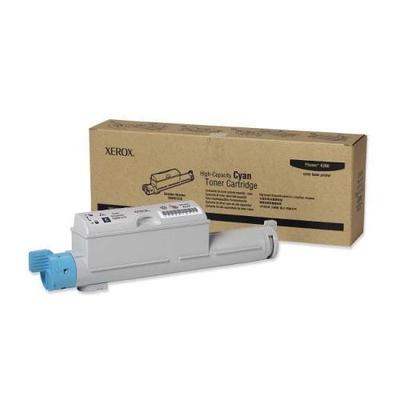 Xerox Cyan High Capacity Toner Cartridge For Phaser 6360 (106R01218)