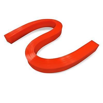 Insta-Dam QDID224 Quick, Instant Flexible Indoor Flood Dam, 2in High x 4ft Long, Orange