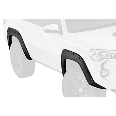Bushwacker 30921-02 Matte Black Toyota Pocket Style Fender Flare, Set of 4