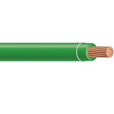 Building Wire, THHN, 10 AWG, Green, 100ft