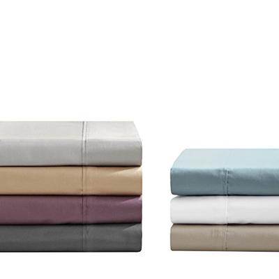 Madison Park 600 Thread Count Pima Cotton Sheet Set Light Grey King