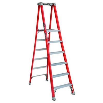 Louisville Ladder FXP1706 Fiberglass Pro Platform L, 6'