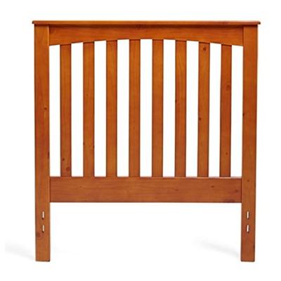 Mantua Rake style Wood Headboard, Golden Oak, Twin