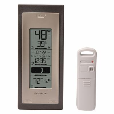 AcuRite Digital In/Outdoor Thermometer and Humidity Monitor Modern & Contempora