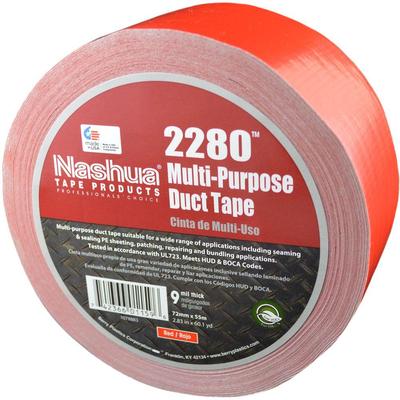 Nashua Tape 2.83 in. x 60.1 yds. 2280 Multi-Purpose Red Duct Tape, Reds / Pinks