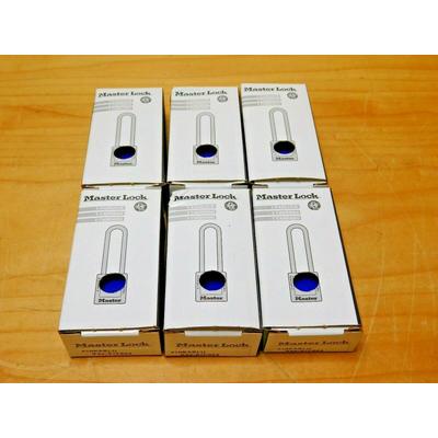 Master Lock Blue Zenex Thermoplastic Safety Padlocks Keyed Alike Qty 6 410KABLU