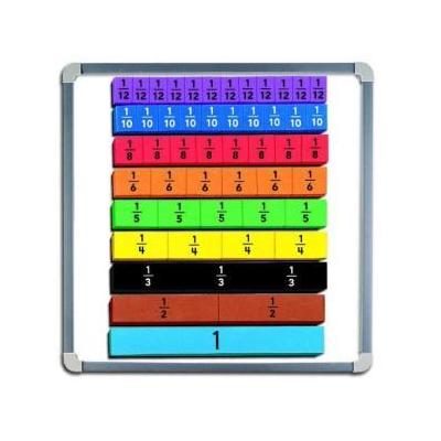 Educational Insights Foam Magnetic Fraction Strips