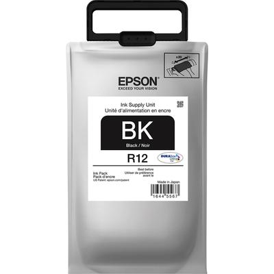 Epson R12 Ink Cartridge - Black - TR12120