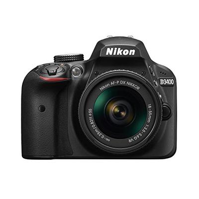 Nikon D3400 w/ AF-P DX NIKKOR 18-55mm f/3.5-5.6G VR (Black)