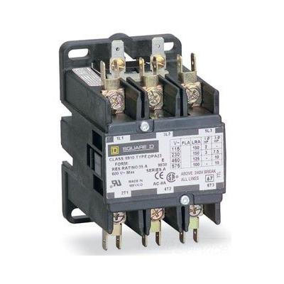 SCHNEIDER ELECTRIC 8910DPA53V14 Contactor 600-Vac 50-Amp Dpa Plus Options Electrical Box